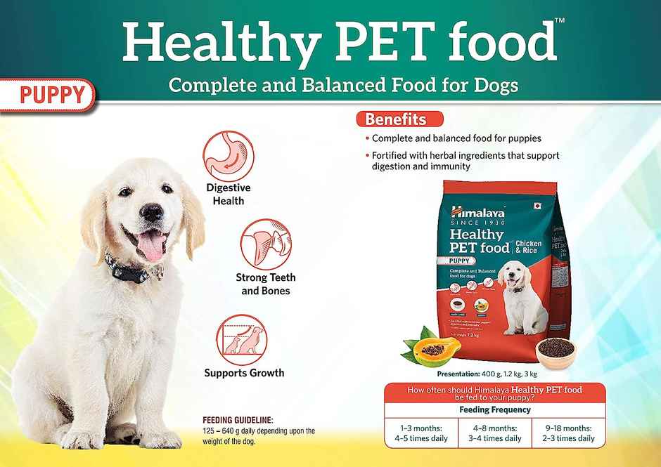Himalaya Healthy Pet Food Puppy Chicken & Rice