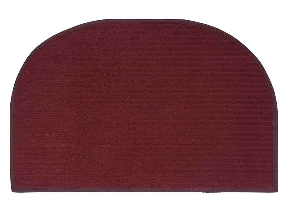 Kuber Industries Set of 3 Microfiber Door Mat | Red & Maroon & Blue