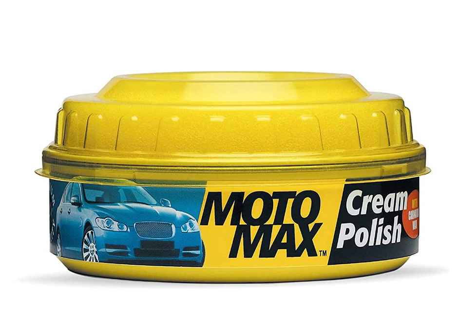 Motomax Bike & Car Cream Polish | 230 gm with Carnuba Wax and Micro Polishing Agents