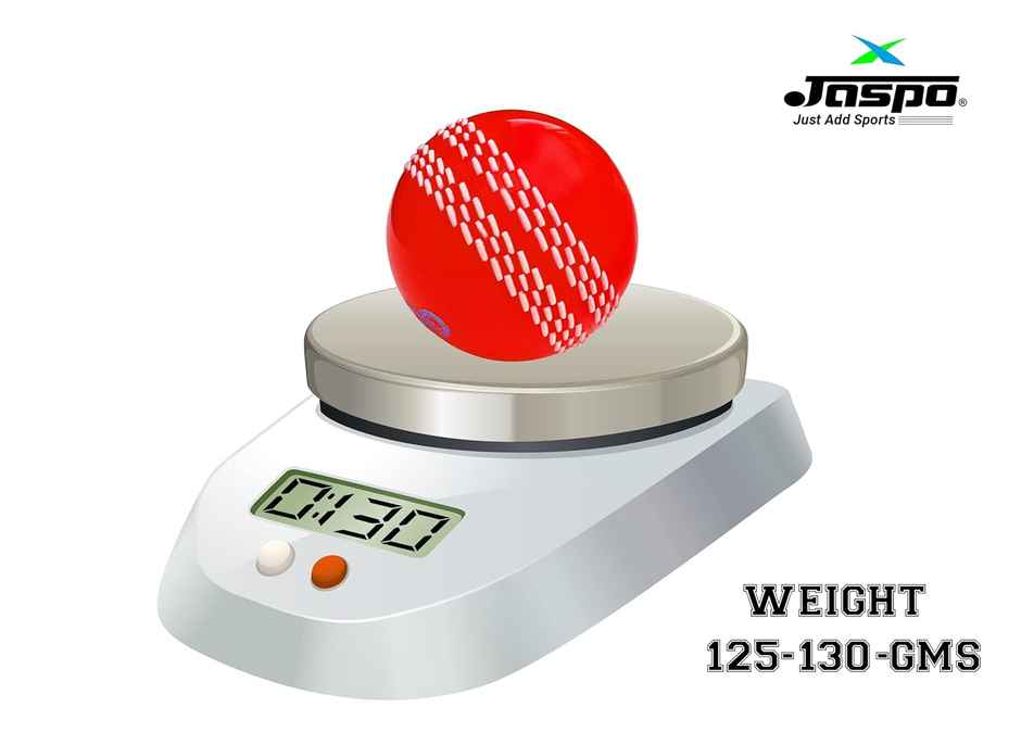 Jaspo Synthetic Rubber T-20 Plus Practice Cricket Ball/Wind Balls(Pack Of 6) - Red