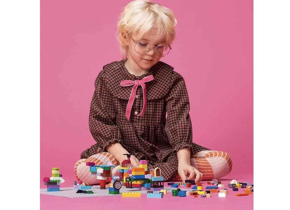 Lego Classic Gray Baseplate Building Kit for Kids (1 Piece)