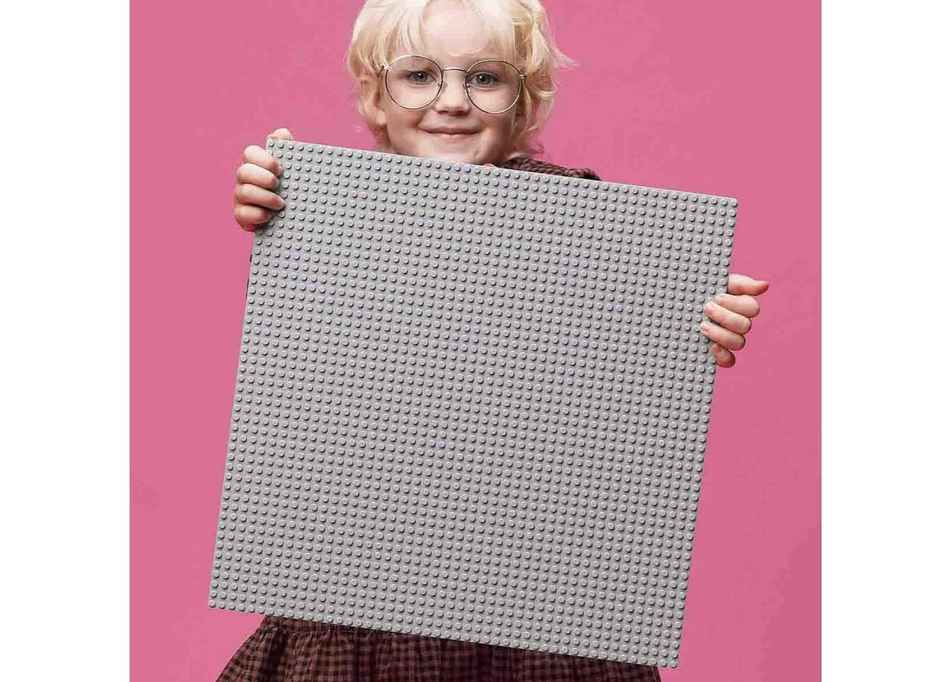 Lego Classic Gray Baseplate Building Kit for Kids (1 Piece)