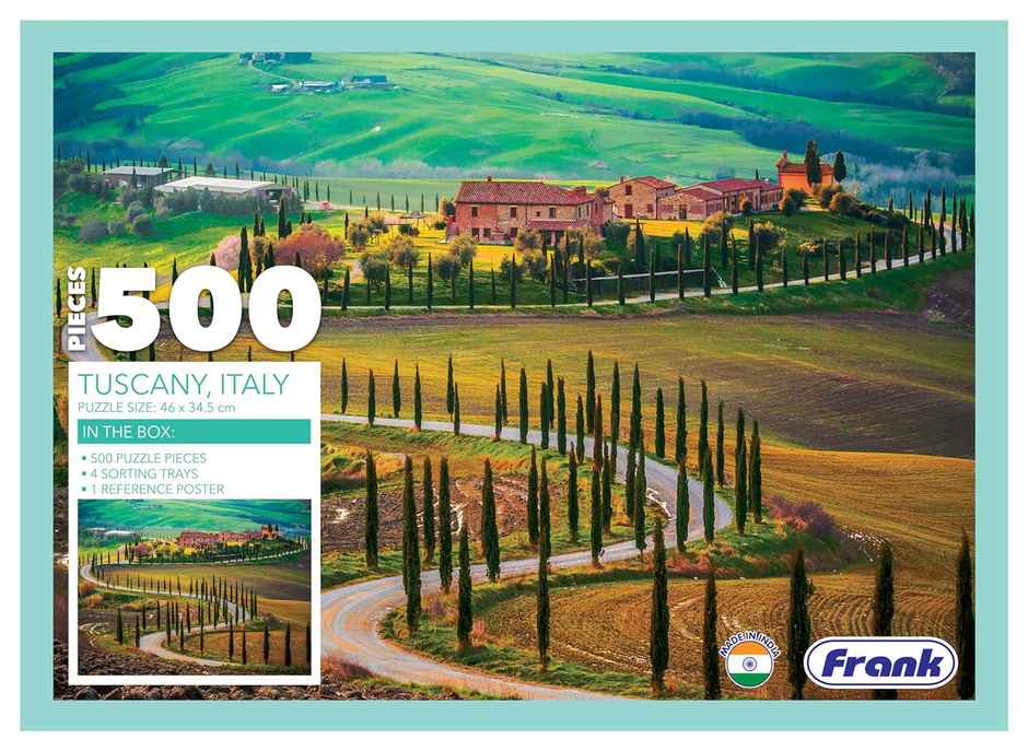 Frank Tuscany, Italy - 500 Pieces Jigsaw Puzzle