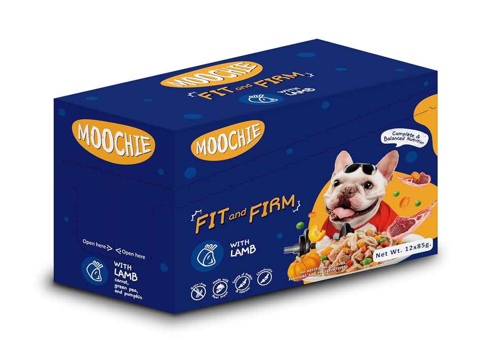 Moochie Dog Wet Food - Fit And Firm - Casserole With Lamb Gravy | Grain-Free