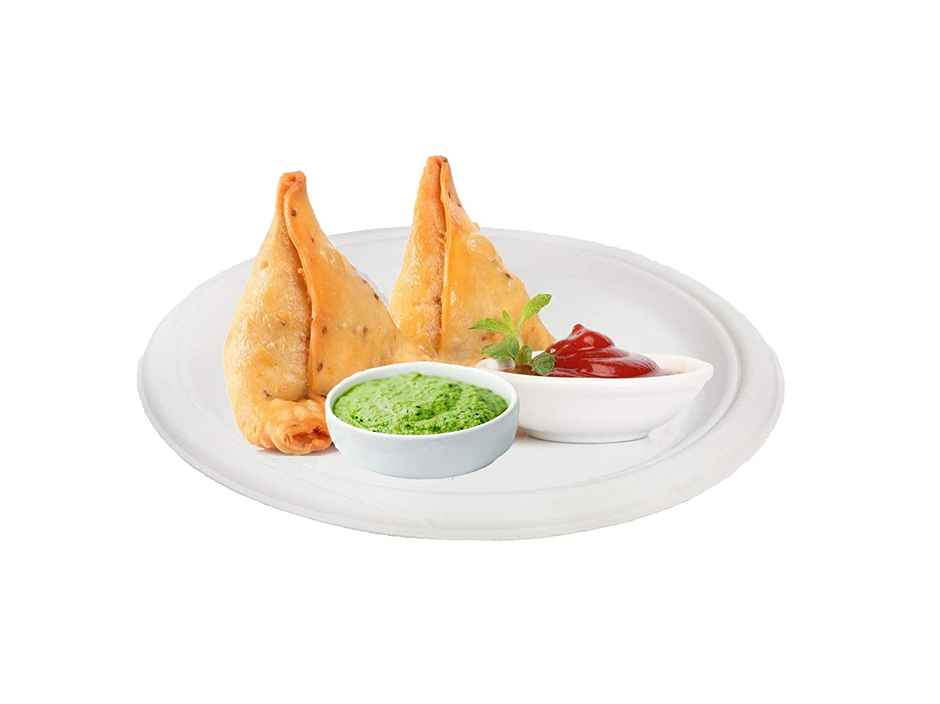 Bio-Degradable Bagasse Plate | Round | 7 inch | Vinay Trading