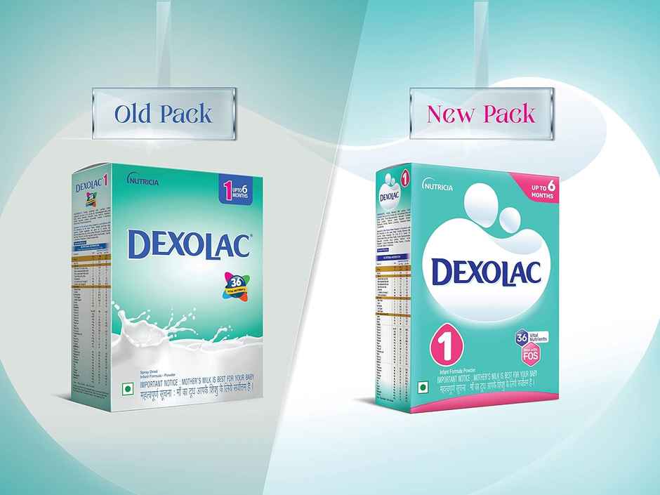 Dexolac Infant Formula Milk Powder For Babies - Stage 1 | Upto 6 Months | Large Pack