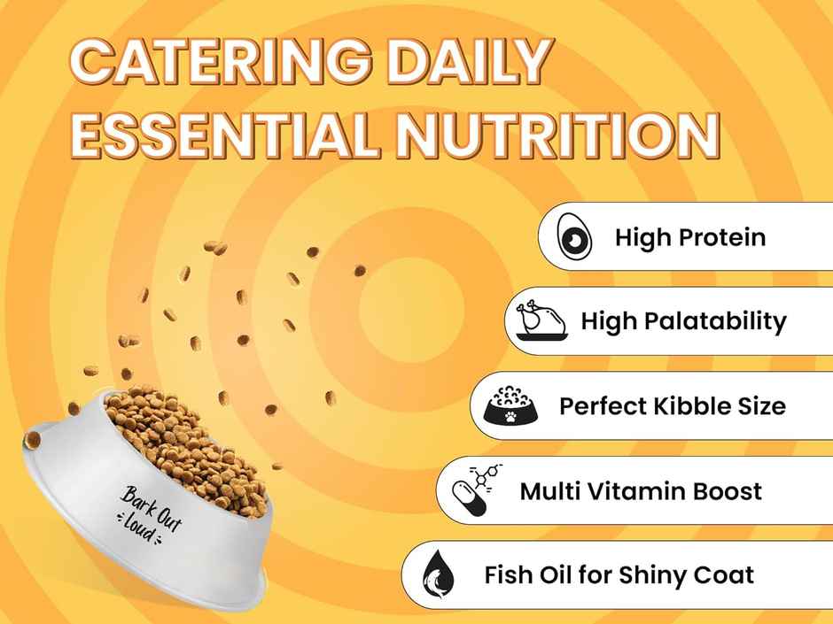 Bark Out Loud - Essentials Adult Dog Food| Fresh Chicken and Egg,Mini and Small Breed