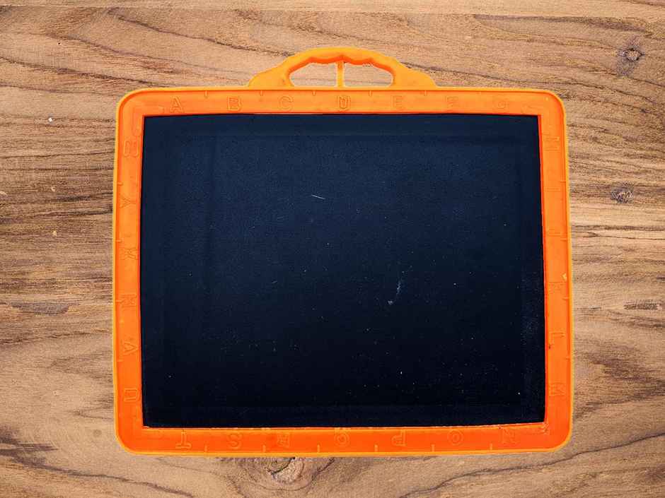 Divine Vibes Plastic Black Board