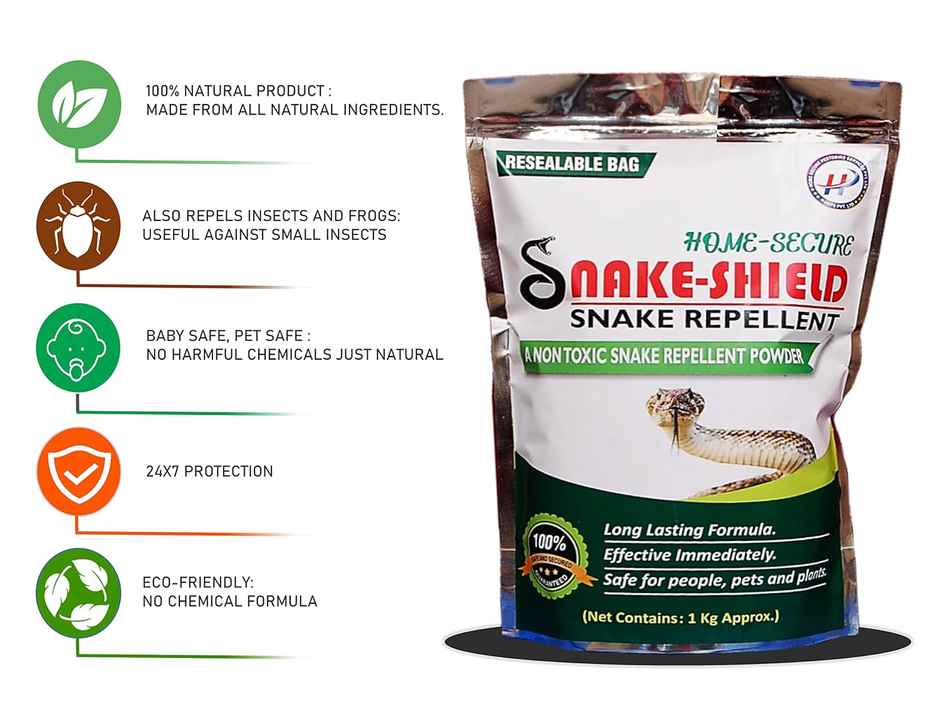 Home-Secure Snake Shield Non-Toxic Snake Repellent Powder | Non-Toxic