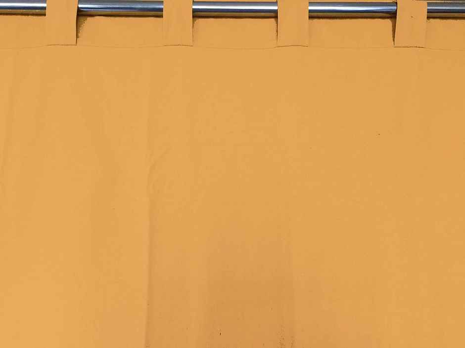 Lushomes Curtain - Yellow | Cotton Rod Pocket | 5 ft Long | 54 x 60 inch
