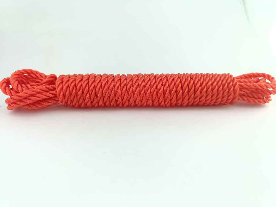 Swastik Housewares Nylon Rope | Red - 15 m