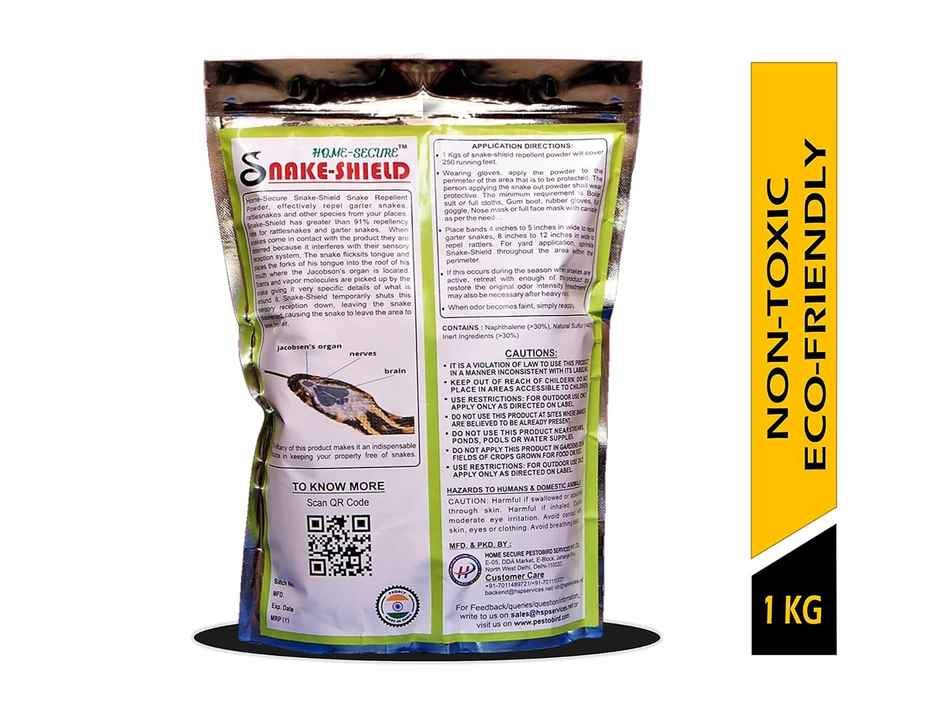 Home-Secure Snake Shield Non-Toxic Snake Repellent Powder | Non-Toxic
