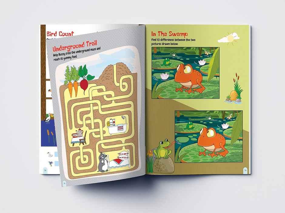 101 Brain Booster Activity Book Fun Activity Book for Children