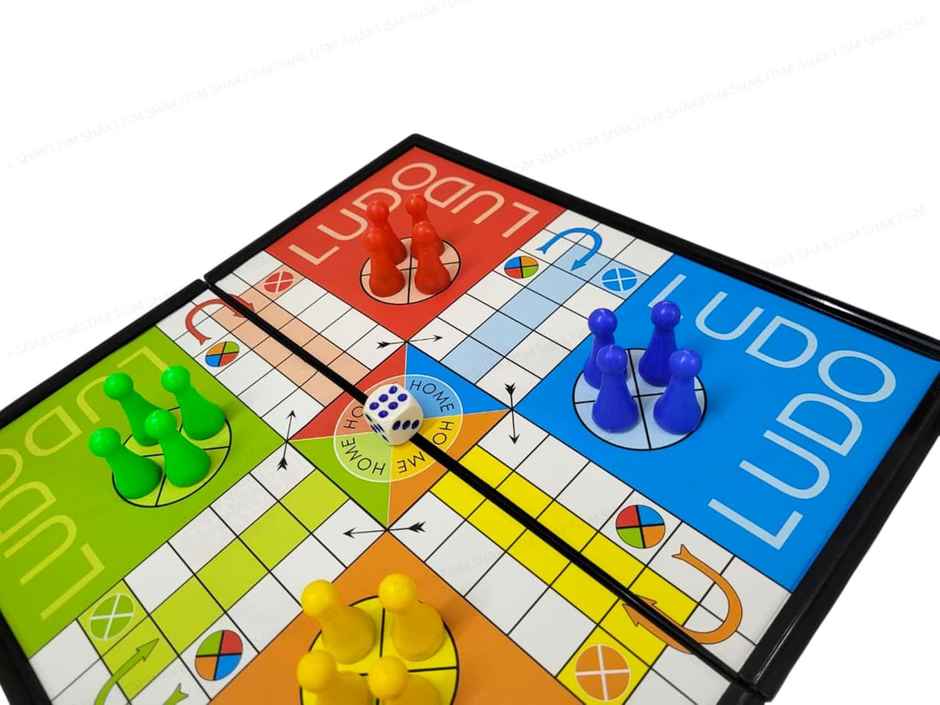 Fablue Magnetic Ludo Board Game for Kids | Educational & Learning Board Game