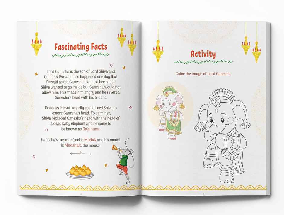 Shlokas And Mantras - Activity Book For Kids
