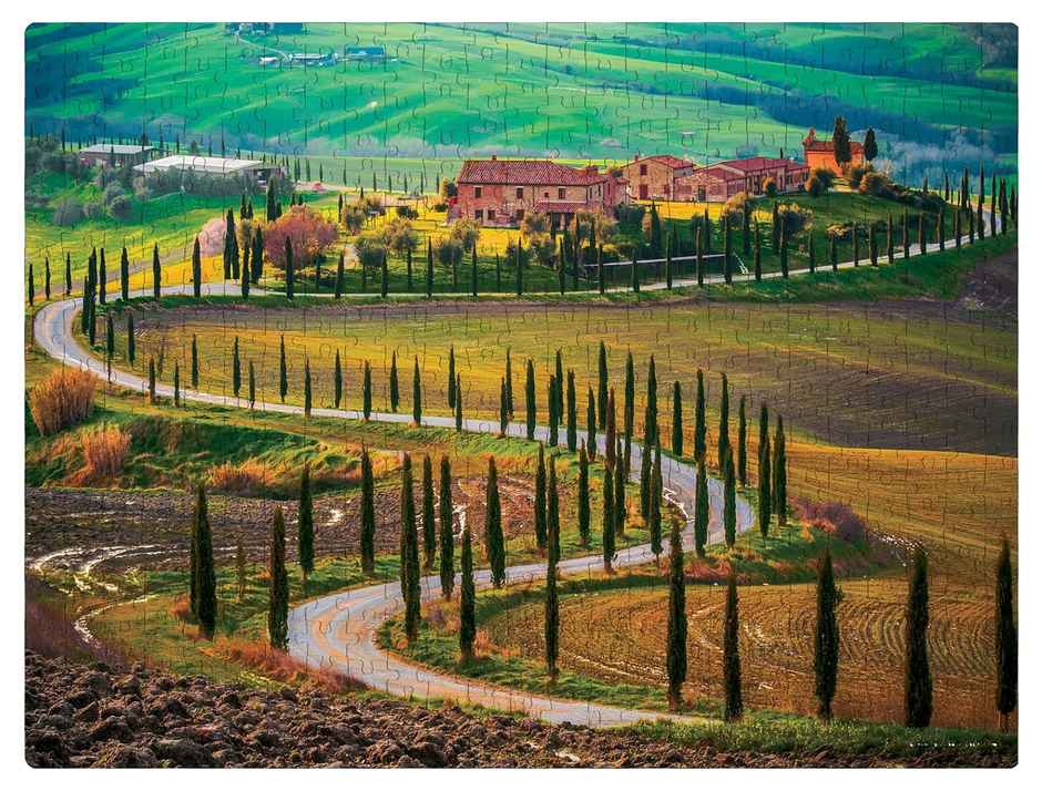 Frank Tuscany, Italy - 500 Pieces Jigsaw Puzzle