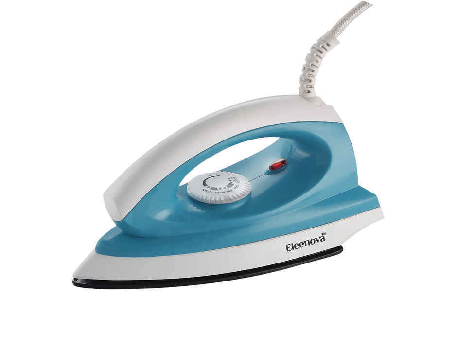 Eleenova Oscar 1000 W Iron-Lightweight, Shock-Proof, Non-Stick, Power Indicator