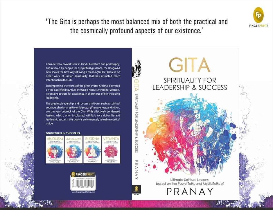 Spirituality For Leadership & Success (5 Books) Gita Vedanta Hinduism Buddha Vivekan