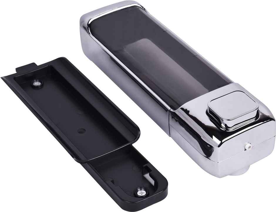 Plantex ABS Plastic Handwash Dispenser for Shampoo Body Lotion - Chrome Finish