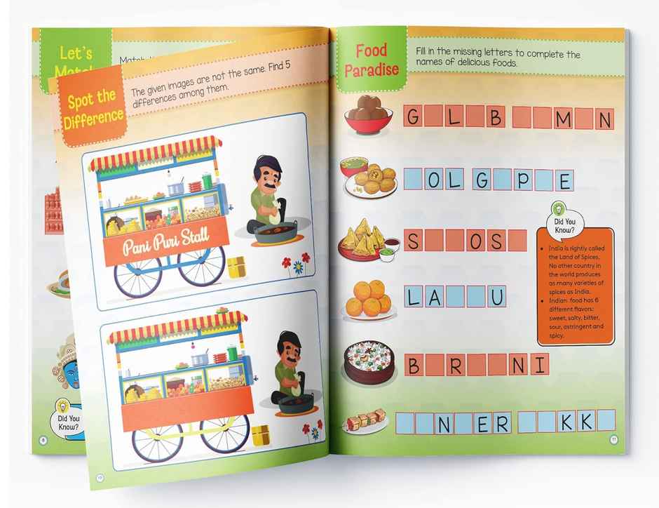 India - Fun Activity Book for Children