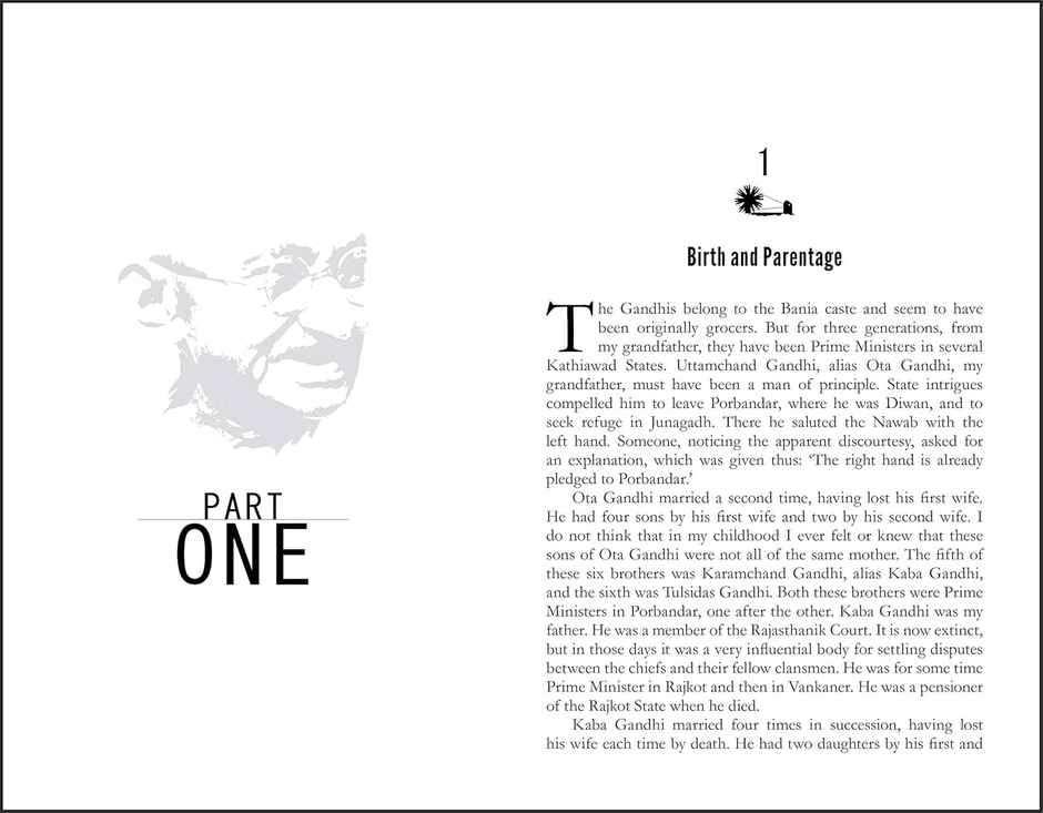 The Story of My Experiments with Truth Mahatma Gandhi (Deluxe Hardbound Edition) : An Autobiography