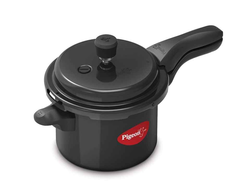 Pigeon Titanium 3L Anodised Induction Base Outer Lid Pressure Cooker