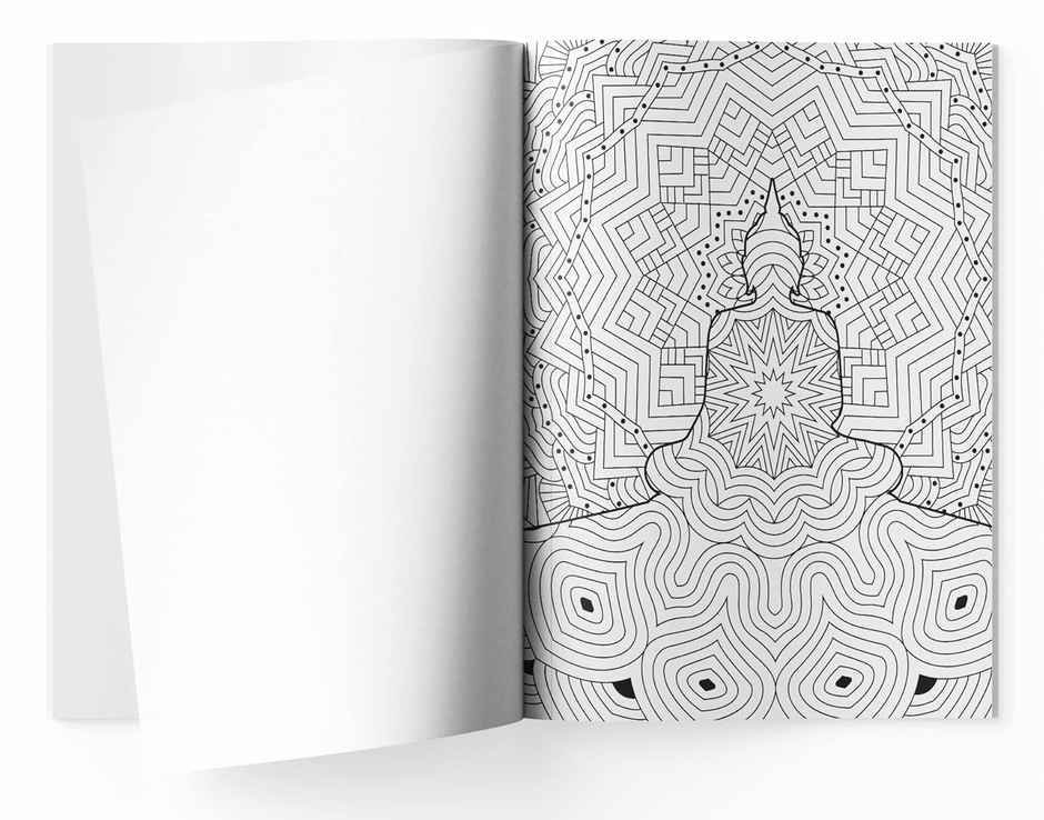 Relaxing Mandala Coloring Book For Adults