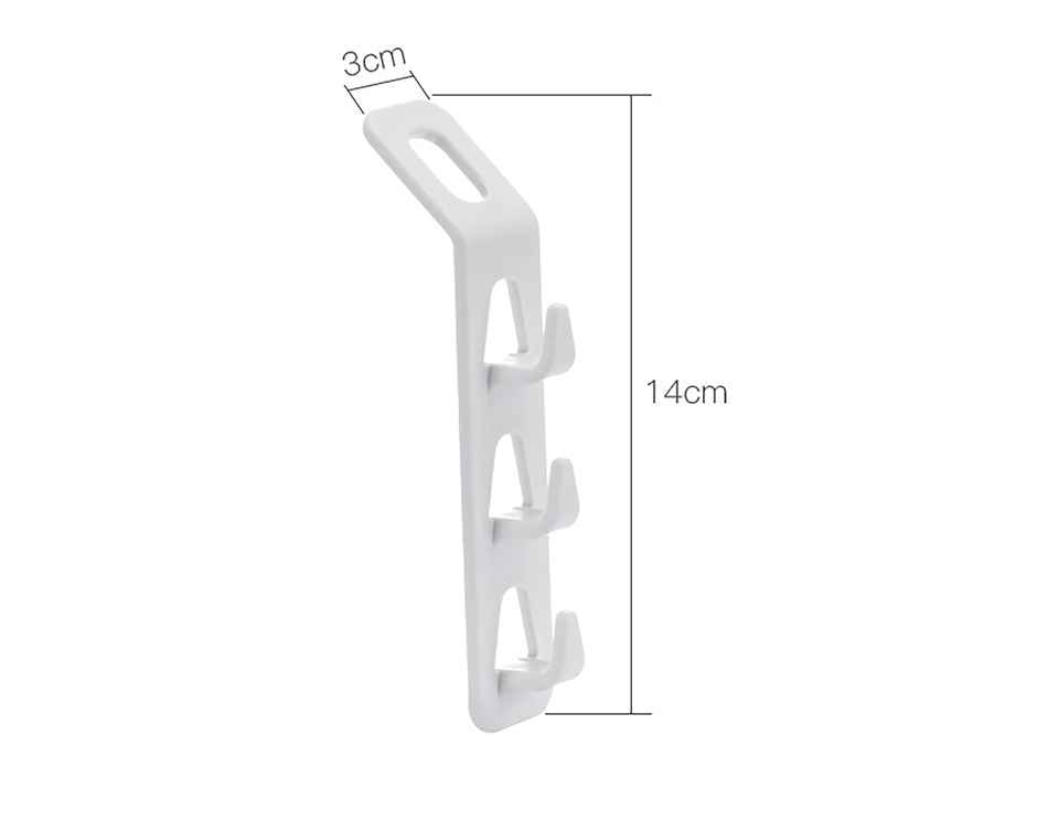 New Dawn Set Of 4 Cloth Hangers For Wardrobe Multi-Function Shirt Hanger