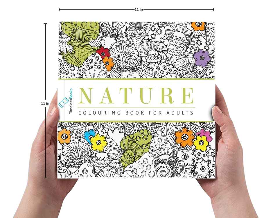 Colouring Books For Adult - Nature