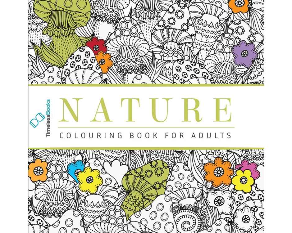 Colouring Books For Adult - Nature