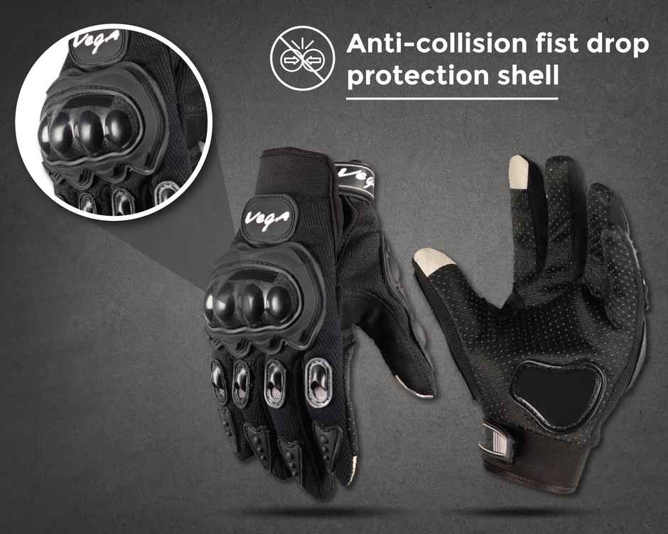 Vega Vgl-21 Black Gloves-M