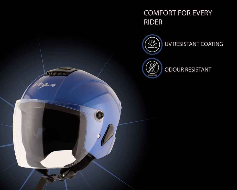 Vega Aster Dx Blue Helmet-M