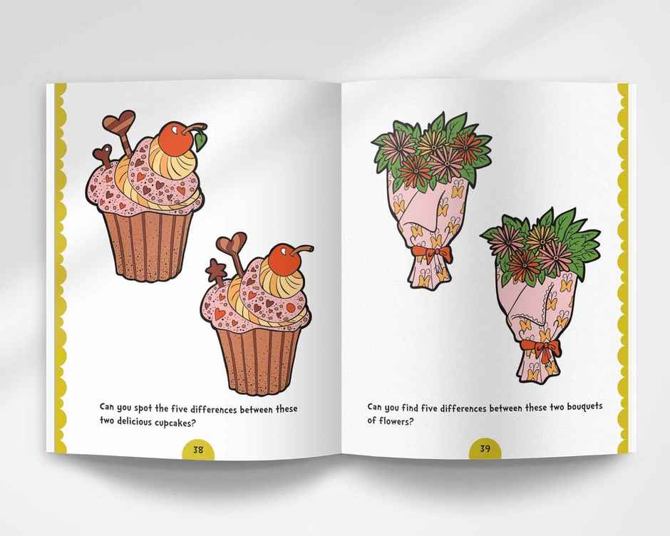 101 Spot The Differences : Fun Activity Books For Children