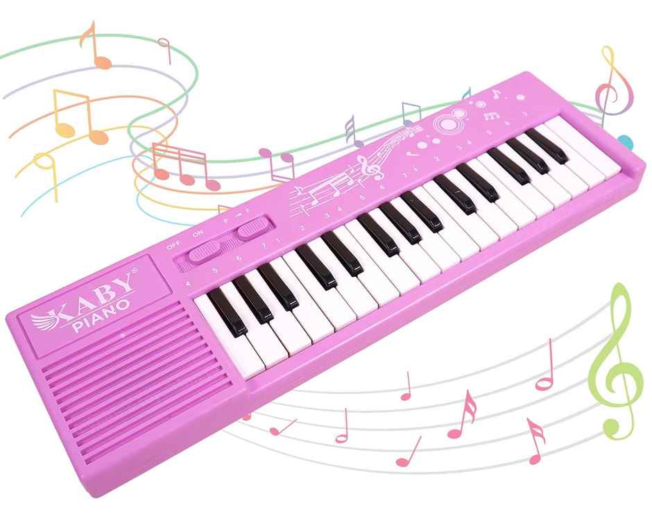 Toyshine Mini Keyboard Piano with 32 Keys & Melody Sounds for Kids - Assorted