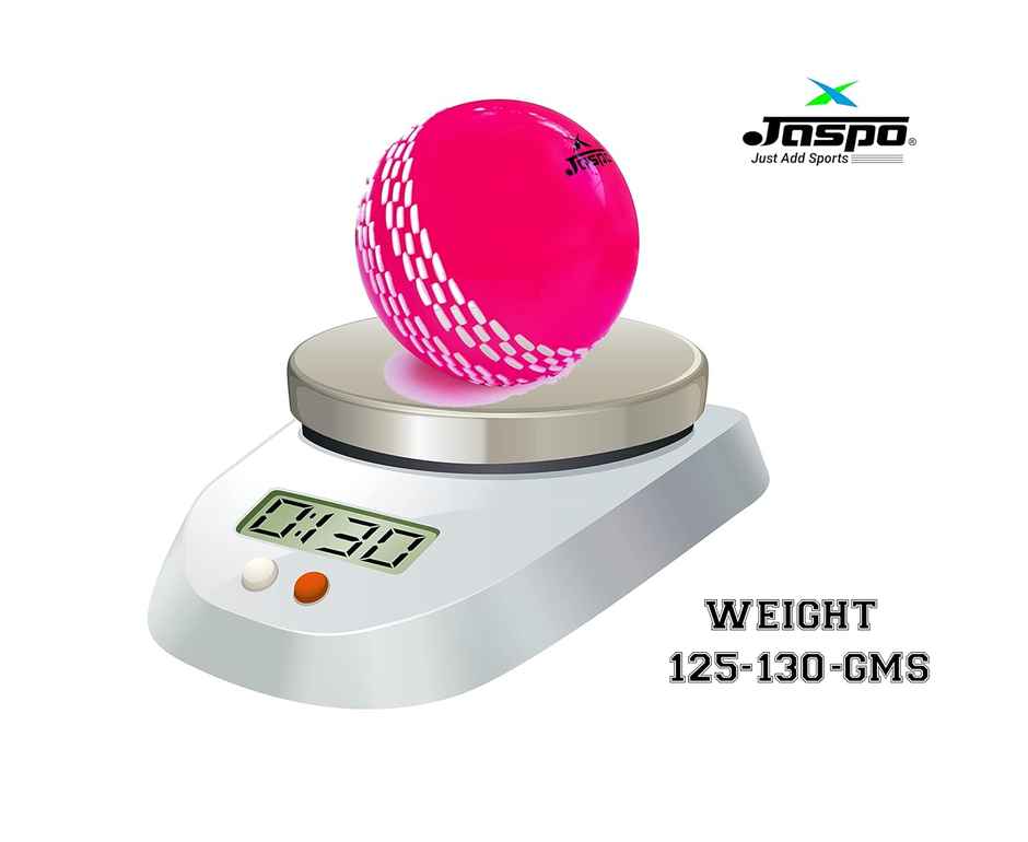 Jaspo Synthetic Rubber T-20 Plus Practice Cricket Ball/Wind Ball | Pink