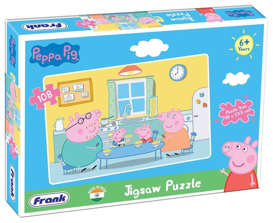 Frank Peppa Pig - 108 Pieces Jigsaw Puzzle