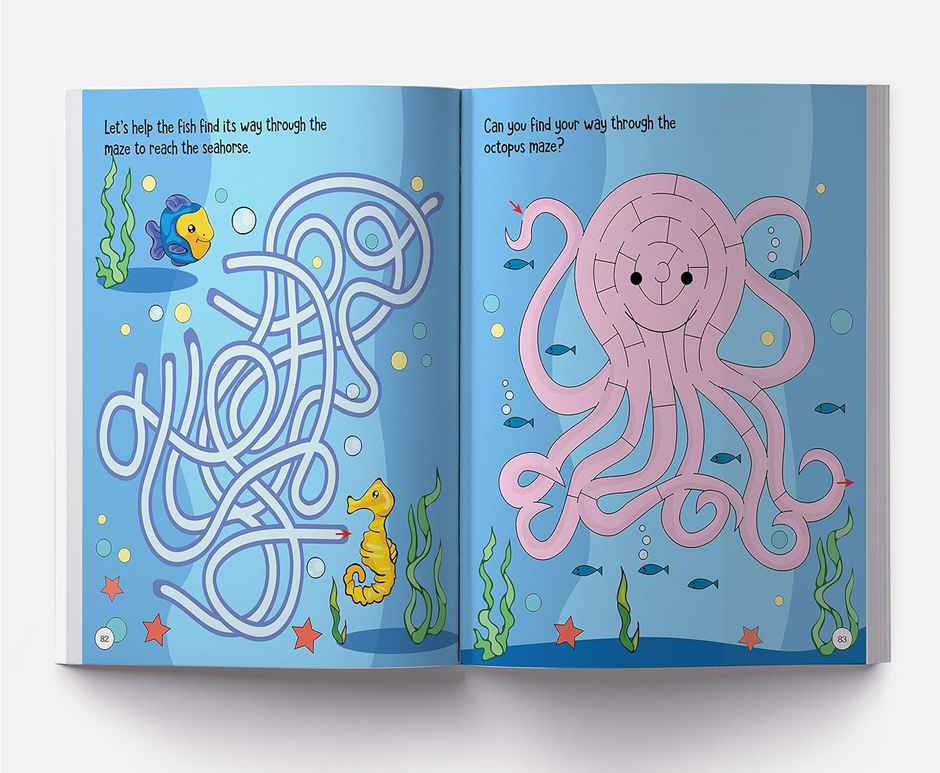101 Maze Activity Book: Fun Activity Book For Children