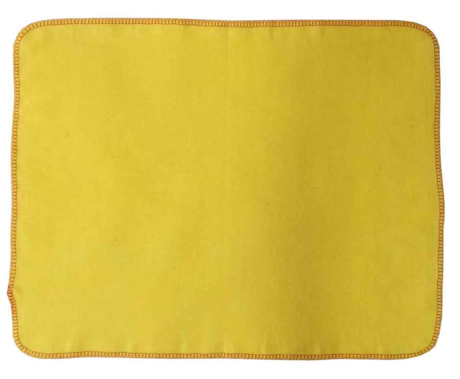 Lushomes Super Soft Flannel Duster - Yellow | 16 x 20 inch