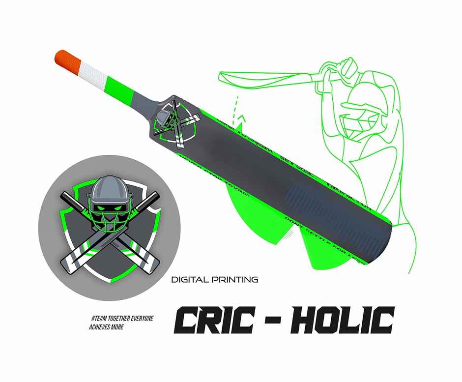 Jaspo Cric Holic Cricket Kit For Adults And Kids 11 Peice