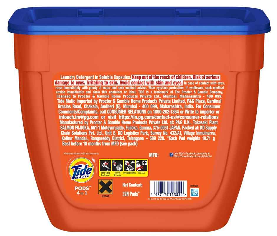 Tide Matic 4 in 1 Detergent Pods