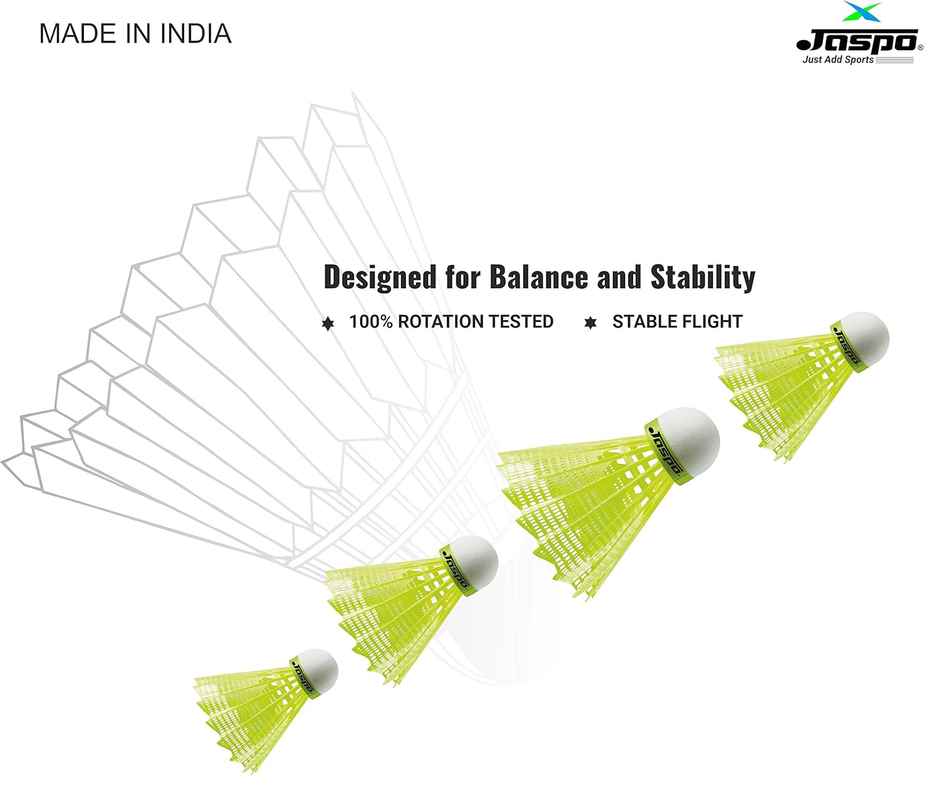 Jaspo Shuttlecock(Plastic Shuttle)