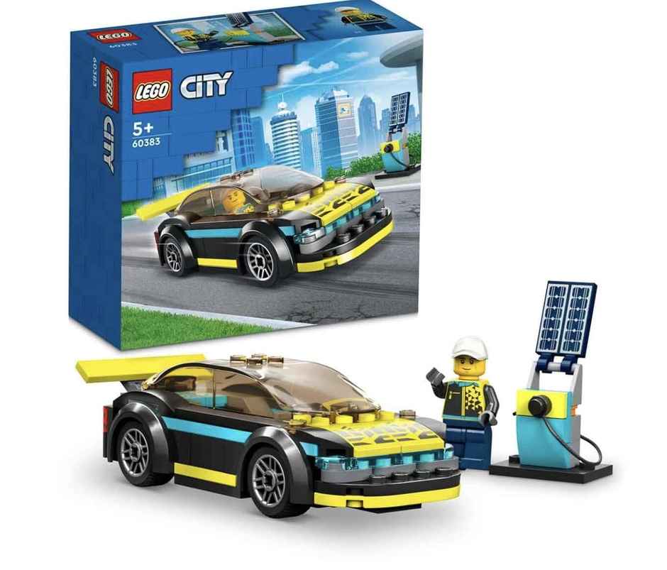 Lego City Electric Sports Car Building Toy Set (95 Pieces)