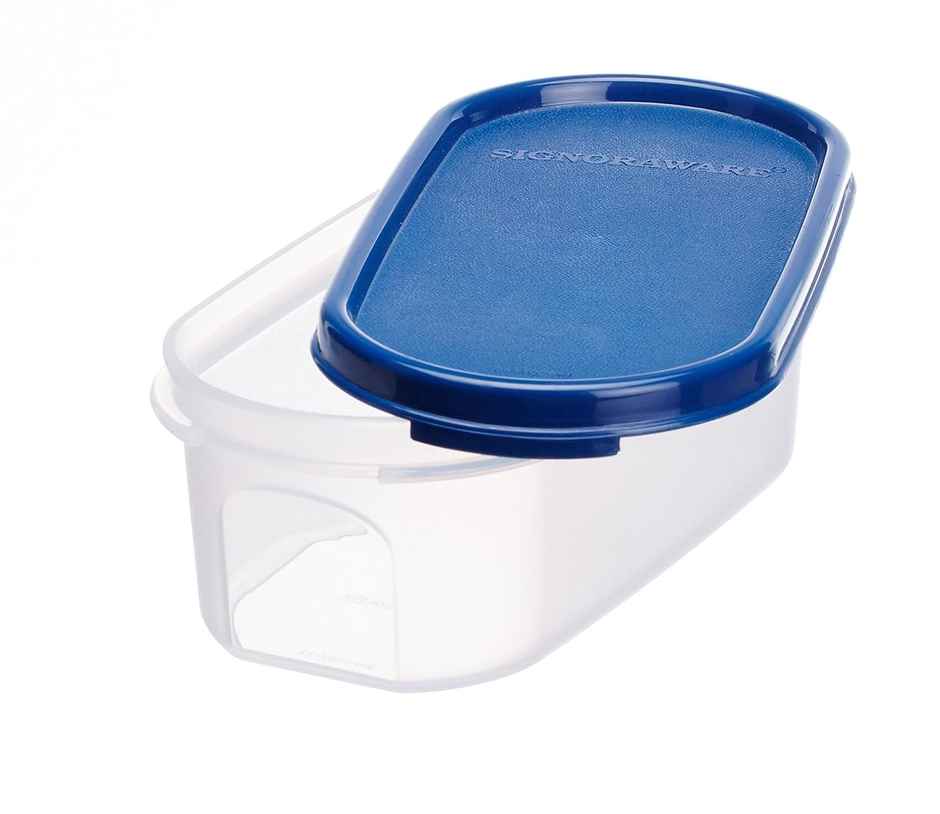 Signoraware Kitchen Organizer Container Set | Set of 8 | Blue | Kitchen Storage Set