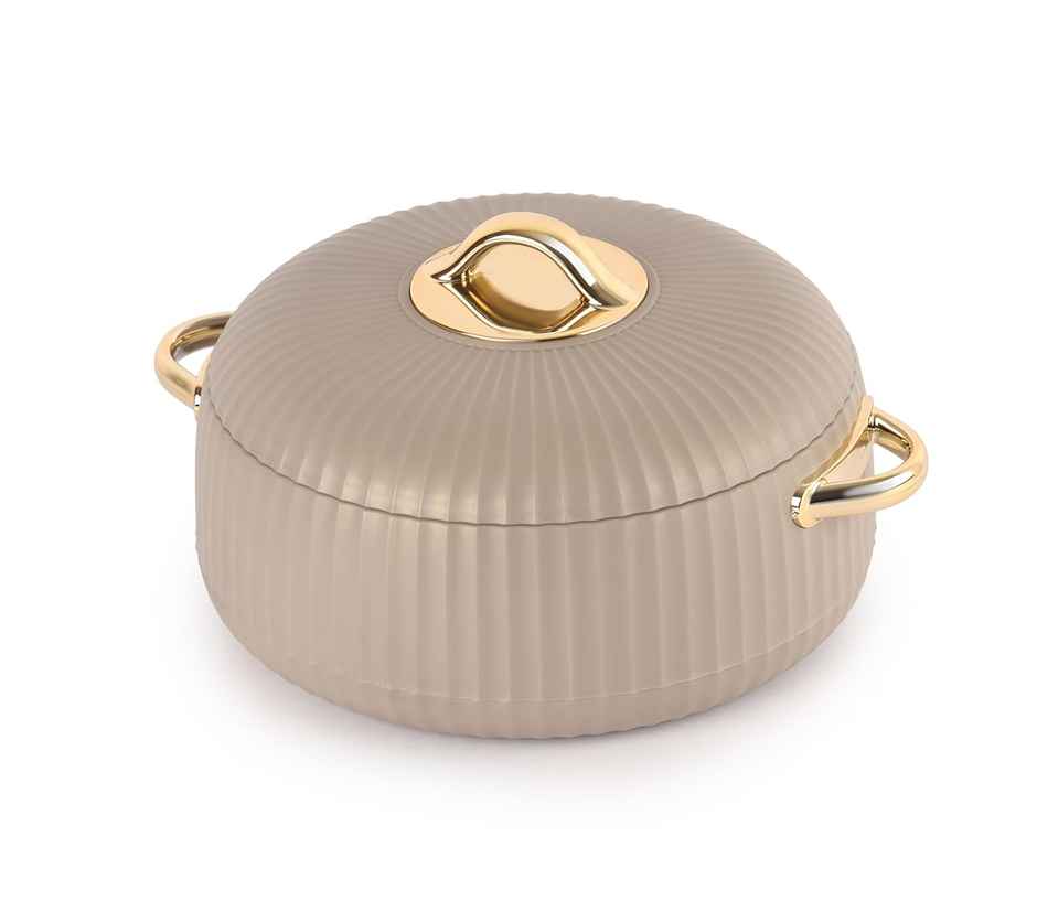 Cello Aurum Luxury Inner Stainless Steel Insulated Hot-pot 1500ml (Colour May Vary)