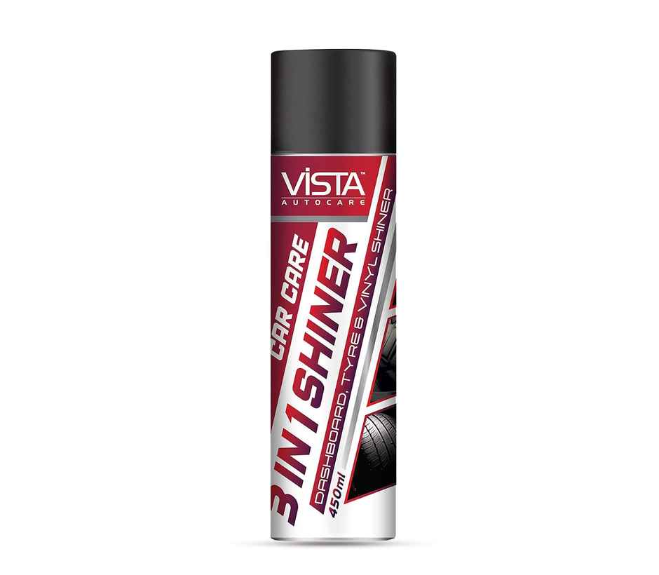 Vista Auto Care 3 in 1 Shiner For Car and Bike