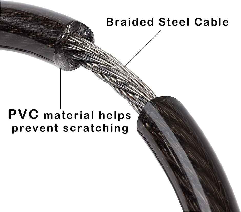 VEGA Multipurpose Cable Lock Black