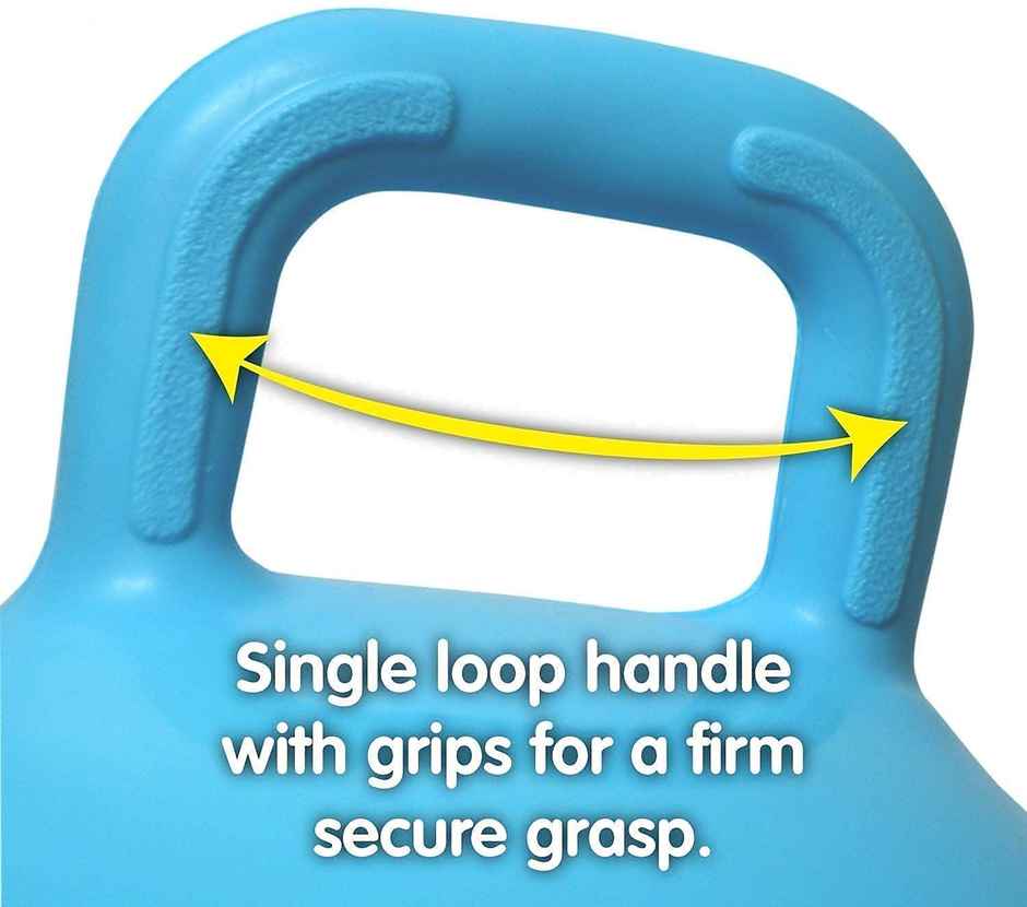 Storio 56 cm Sit and Bounce Hop Ball | Rubber Jumping Ball for Kids