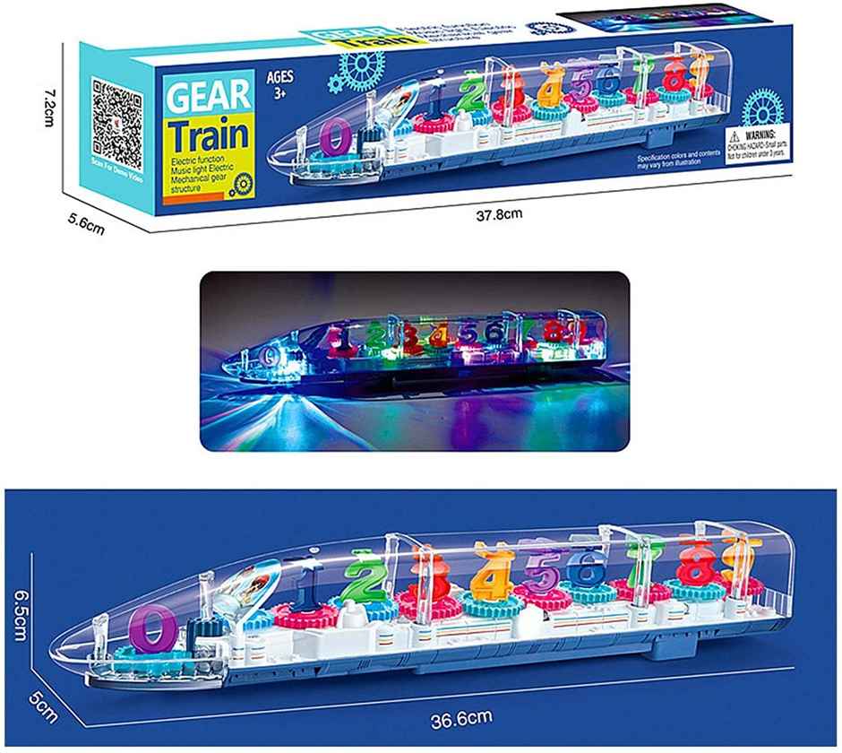 Toyshine Gear Train Musical Toy (3+ years)(Pack)