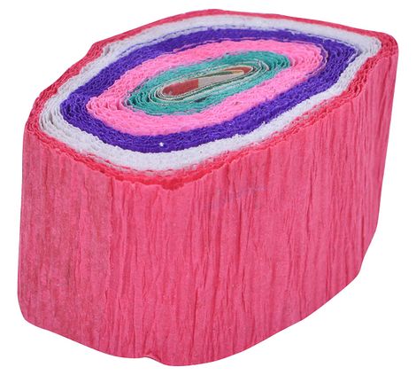Crepe Paper Rolls For Party Decorations and Craft