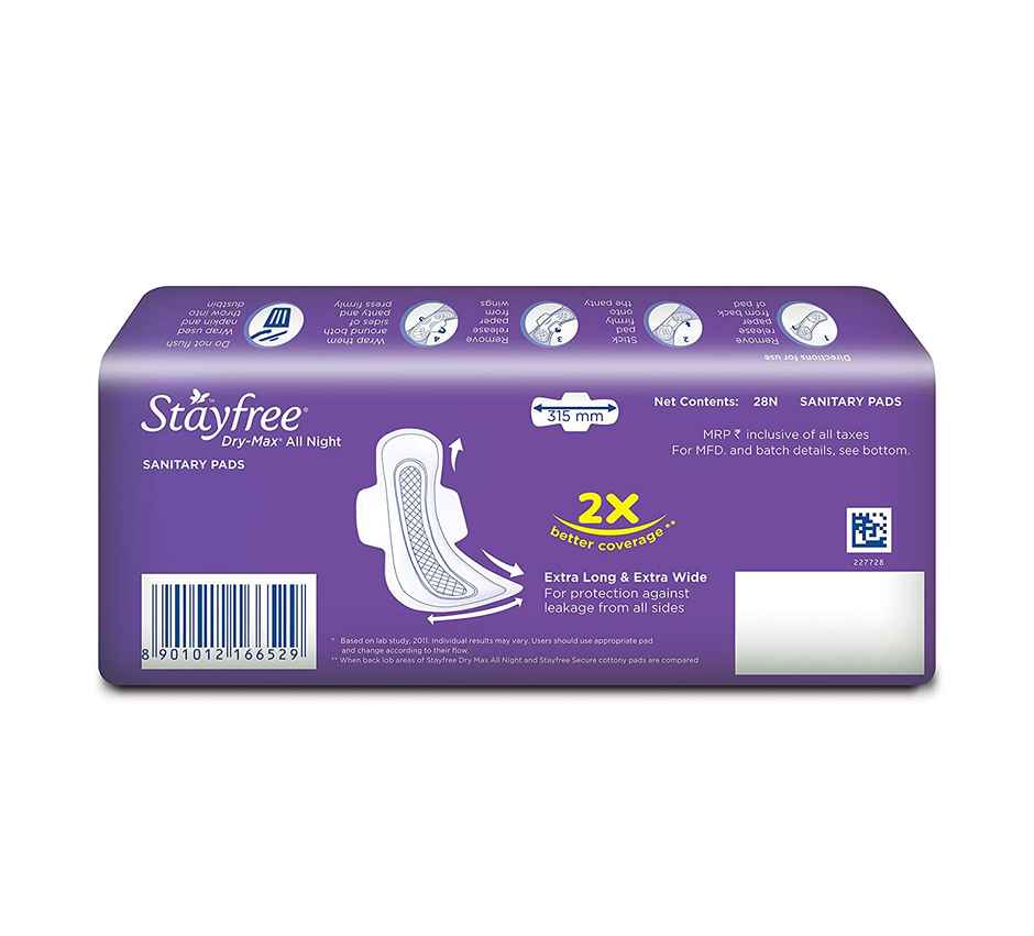 Stayfree Ultra Dry Max XXL Sanitary Pads